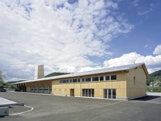 Der neue Werkhof ist eine von drei Straßenmeistereien, die einen 450 Kilomater langen Autobahnabschnitt im Schweizer Kanton Basel-Landschaft unterhalten.