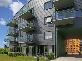 Sozialer Wohnungsbau Cirkelhuset in Køge