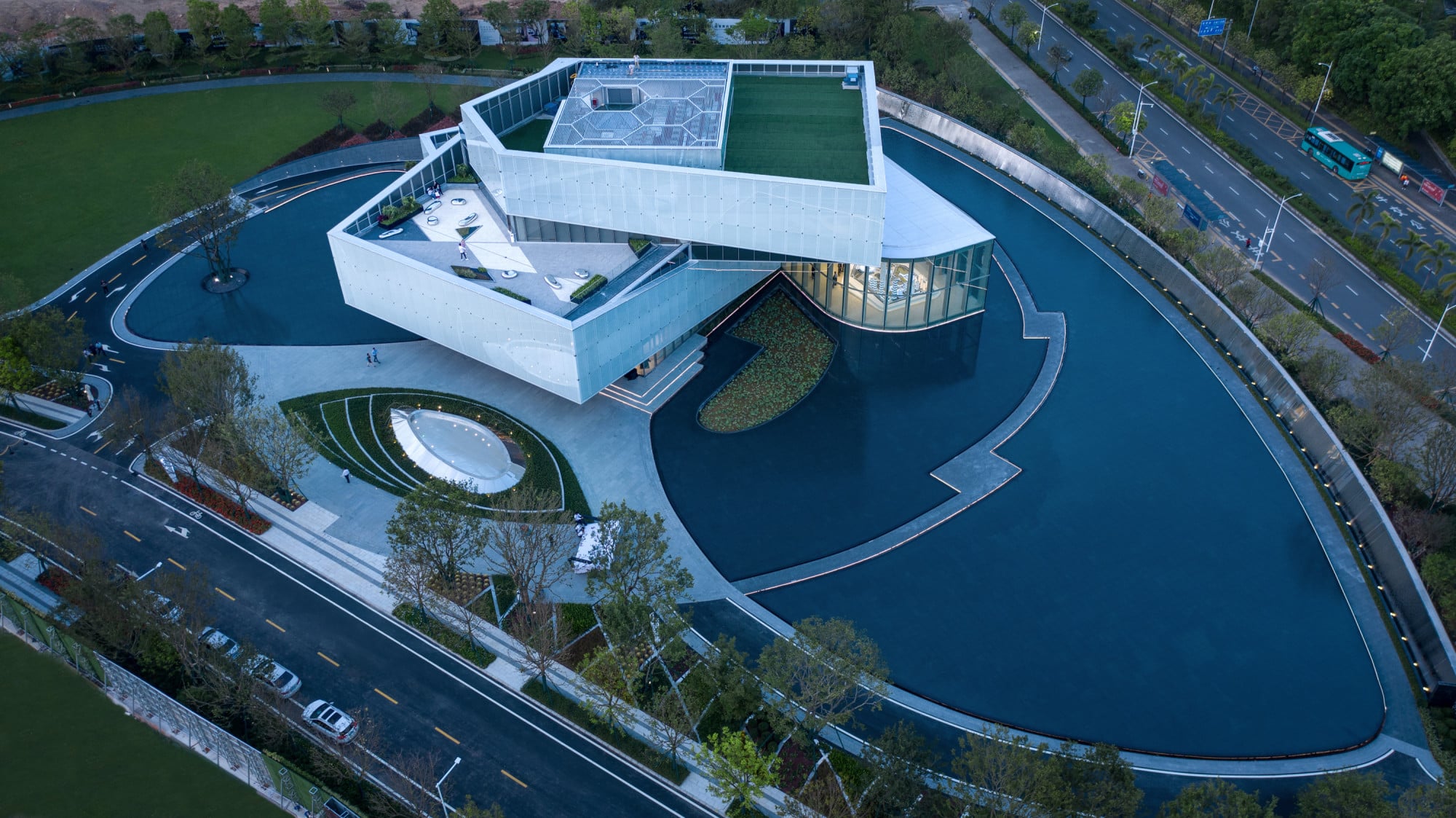 Ausstellungszentrum in Shenzhen Elektro Kultur/Bildung