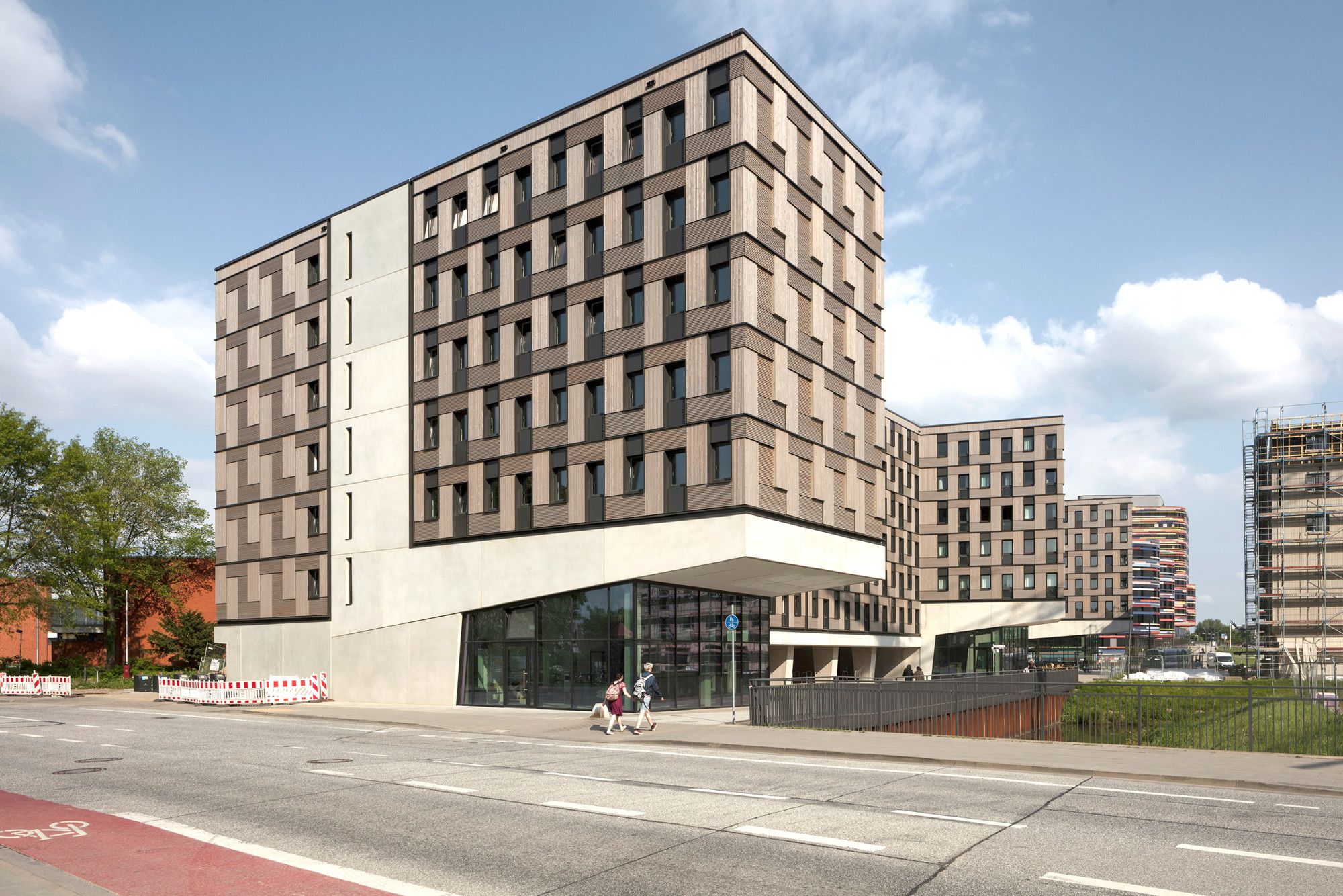 Preisträger Neubau: Studentenwohnheim Woodie in Hamburg; Architektur: Sauerbruch Hutton, Berlin