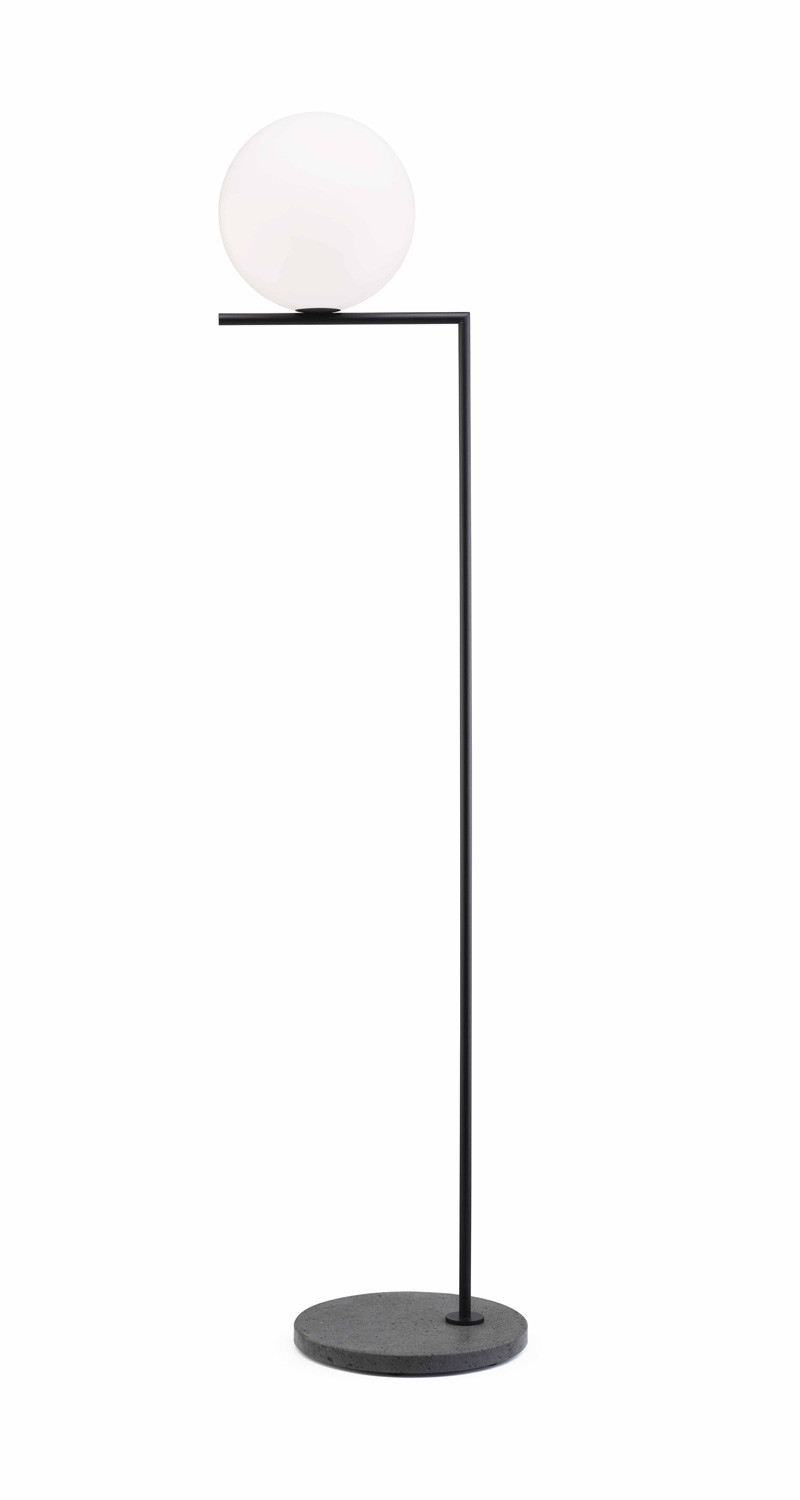Version mit einer Basis aus schwarzem Lavagestein vom Ätna.