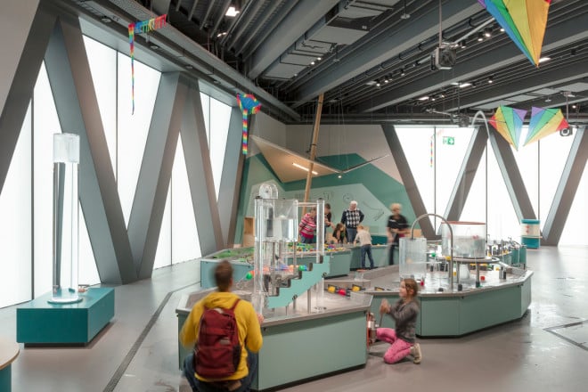 Experimenta Science Center in Heilbronn Glas Kultur