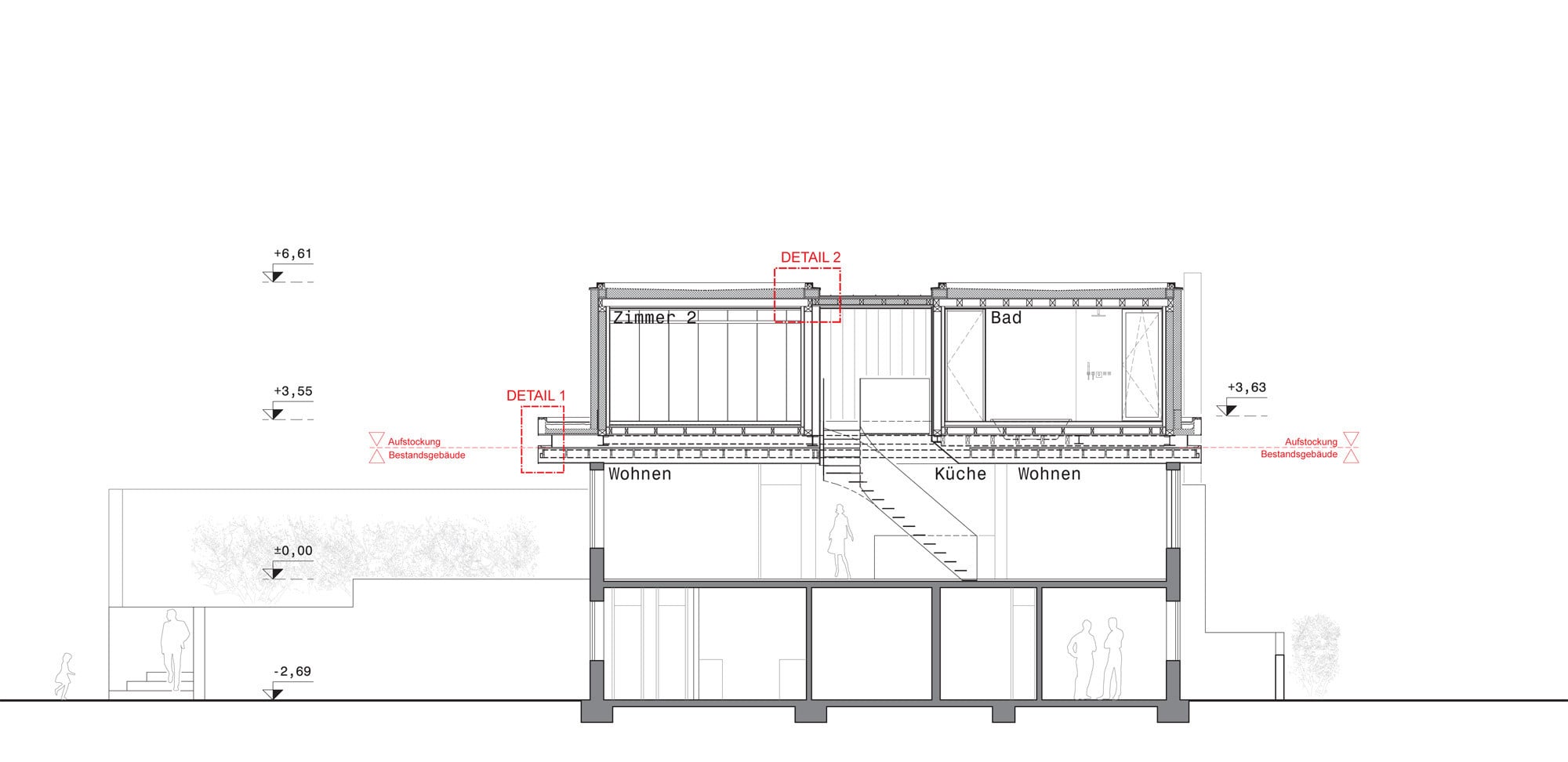 Außenwandaufbau: Beispiele | Holz | Bauteile | Baunetz_Wissen