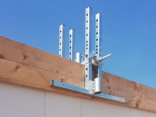 Mit T-Works lassen sich Randschalungen für Betondecken problemlos erstellen und durch Absturzsicherungen ergänzen.