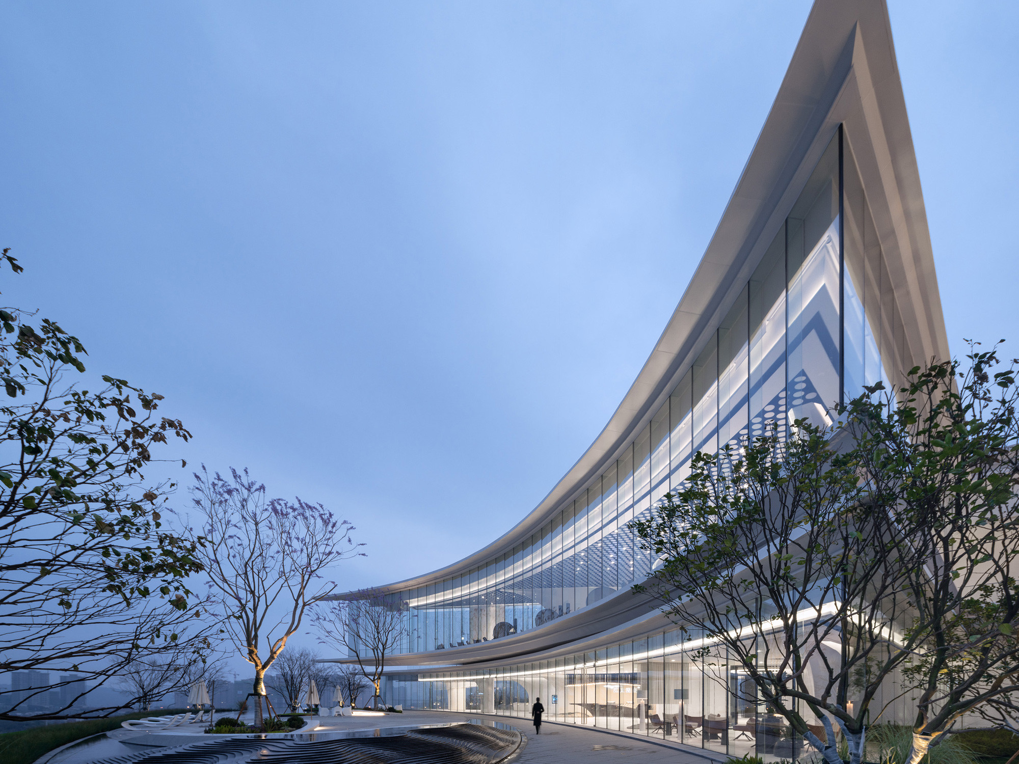 Firmensitz in Chongqing Licht Büro/Verwaltung