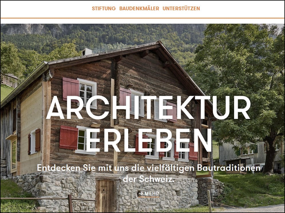 Ferien im Baudenkmal