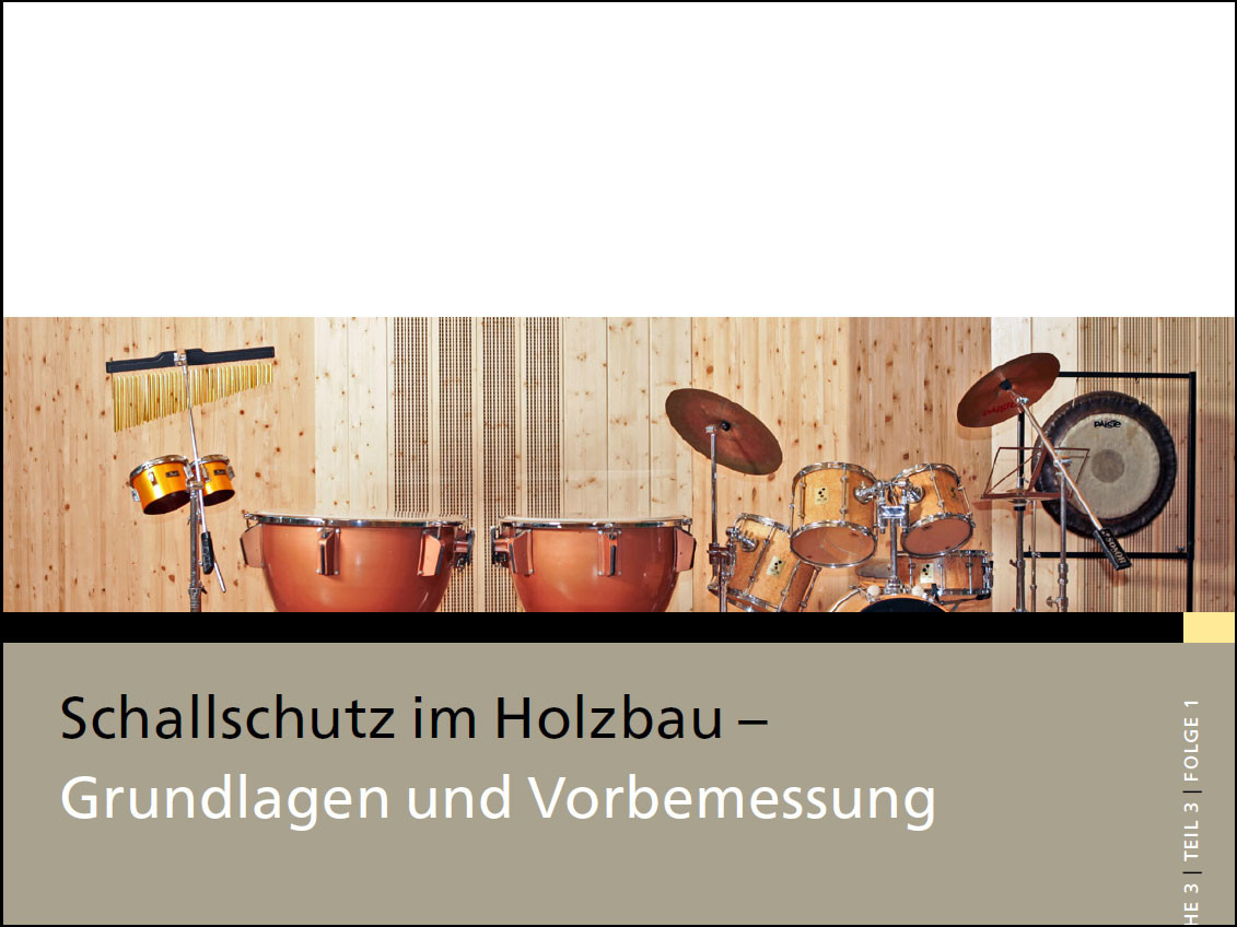 Schallschutz im Holzbau