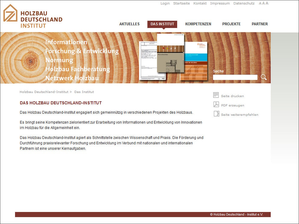 Holzbau Deutschland Institut Holz Beratungsstellen Baunetz Wissen