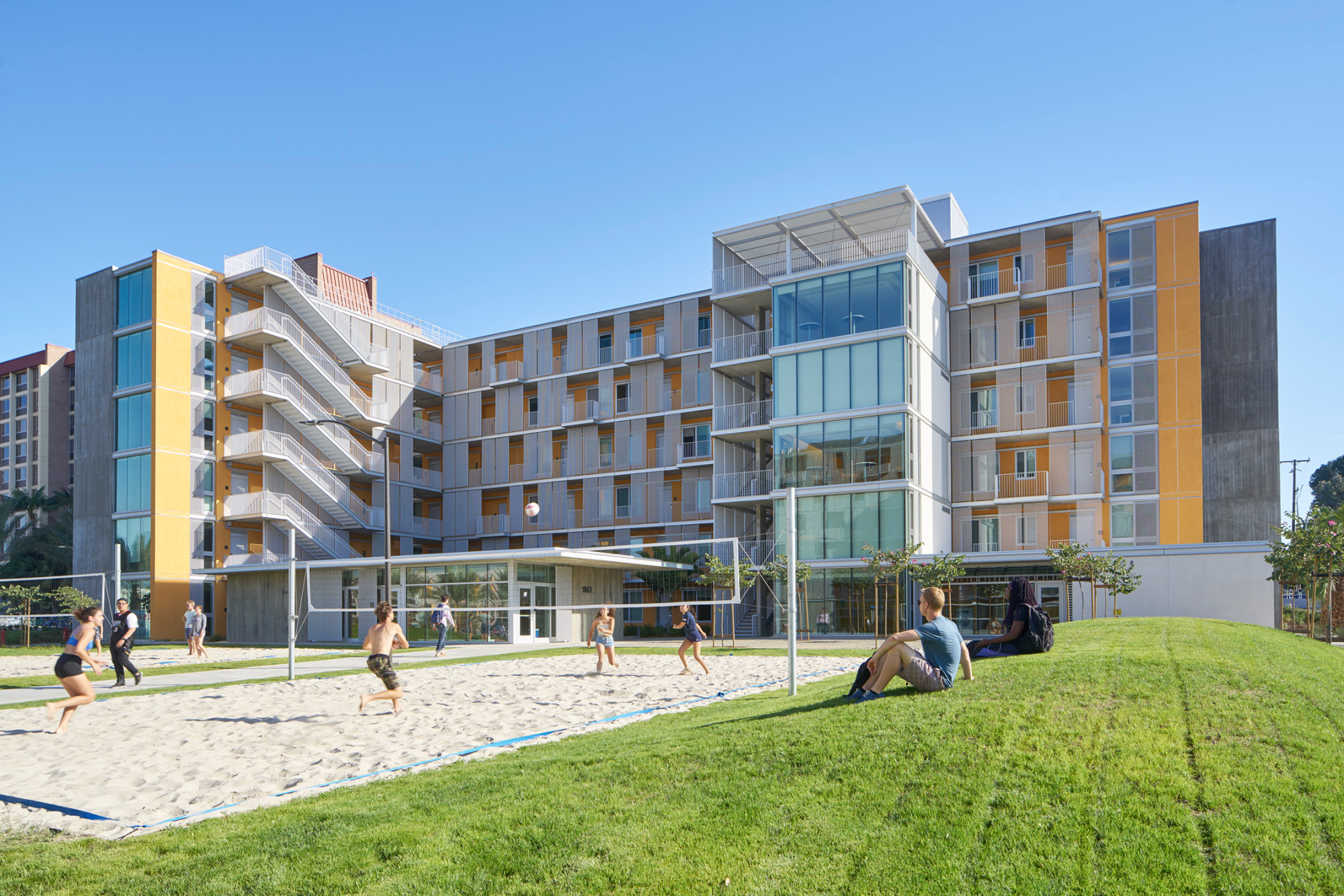 Das Projekt ist Teil eines Masterplans zur Nachverdichtung im westlichen Campusbereich.