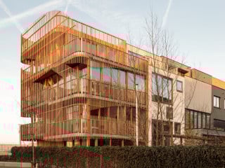 Das Architekturbüro GG-loop hat in Amsterdam ein Wohnhaus mit maritimen Bezügen geplant. Das Projekt trägt den Namen Freebooter (Freibeuter).