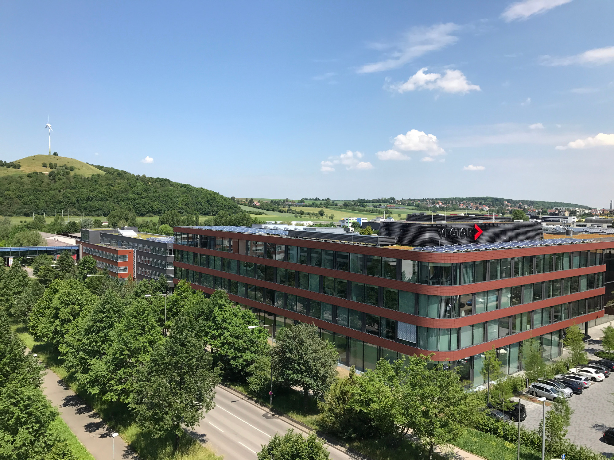 Firmenzentrale Vector Informatik In Stuttgart Flachdach Buro Und Verwaltung Baunetz Wissen