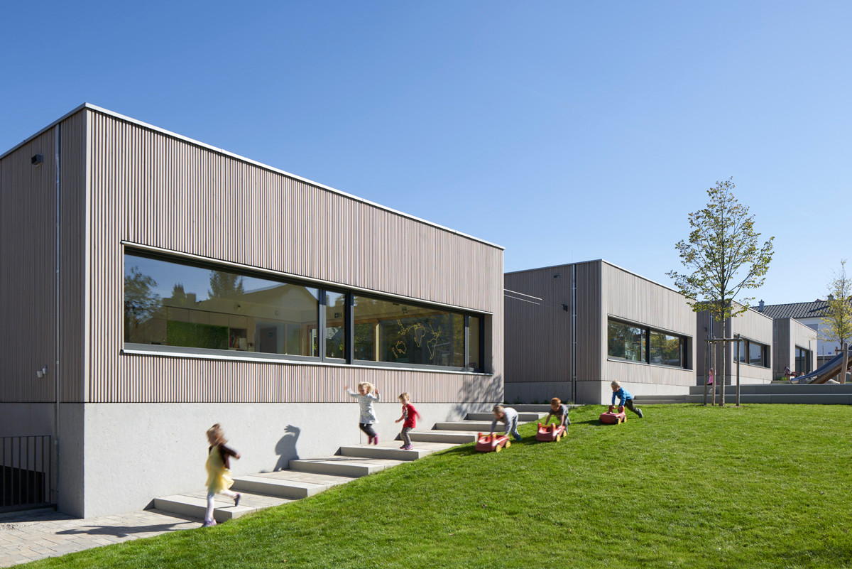 Kindergarten in Gaimersheim | Dämmstoffe | Kultur/Bildung | Baunetz_Wissen