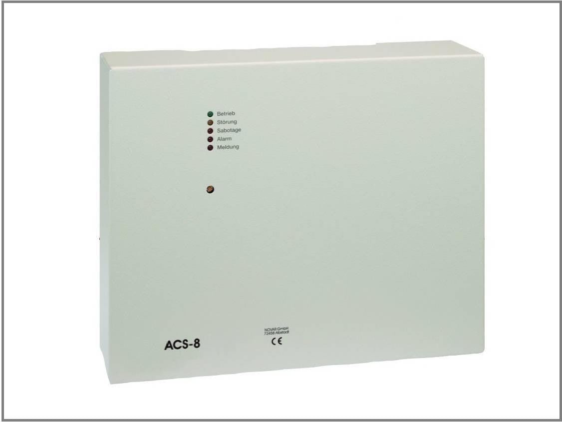 Die Türsteuerung ACS-8 ist mit unterschiedlichsten Lesegeräten kombinierbar.