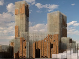 Im saudi-arabischen Diriyah, einem Vorort von Riad, hat der italienische Künstler Edoardo Tresoldi mit verschiedenen Partnern eine experimentelle Pavillon-Installation realisiert.