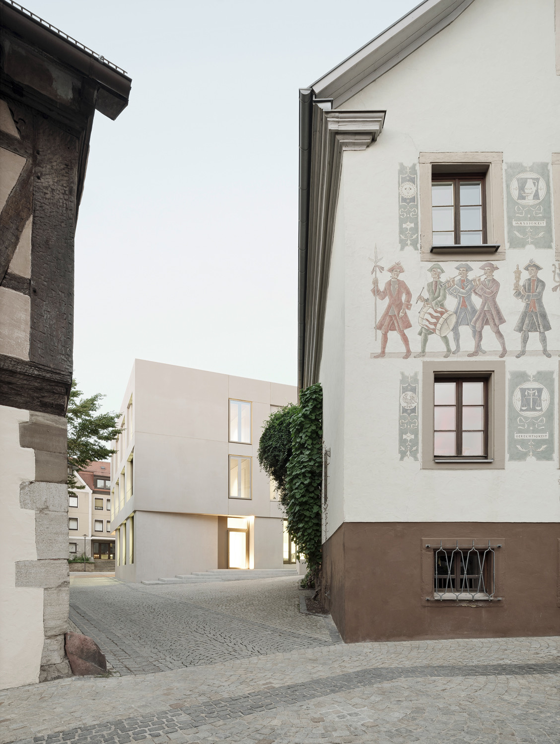 erweiterung landratsamt in bad kissingen dammstoffe buro verwaltung baunetz wissen