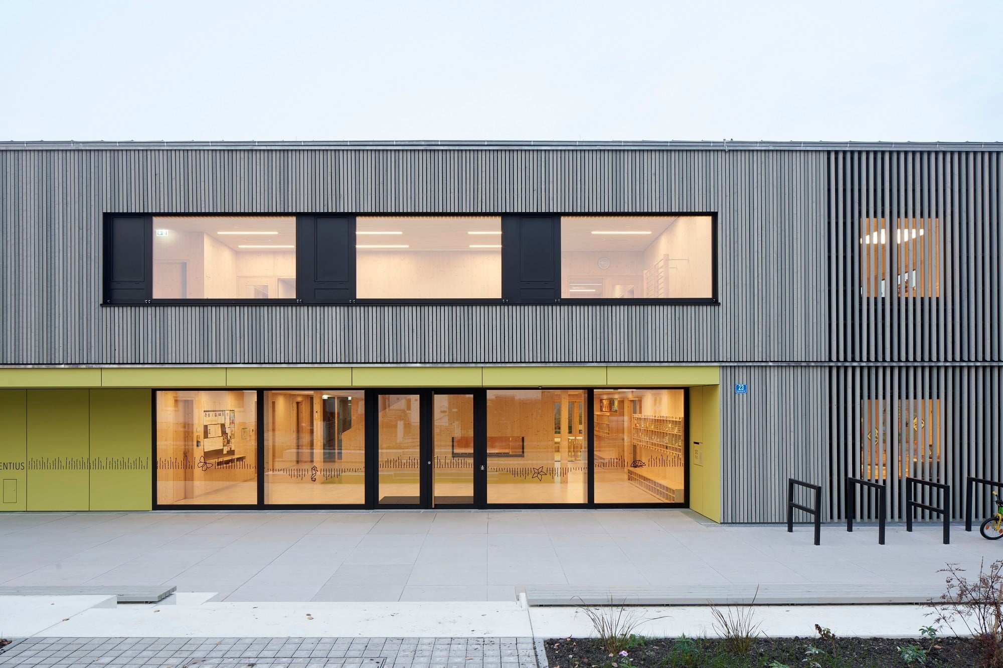 kindergarten st laurentius in neustadt holz kultur bildung baunetz wissen