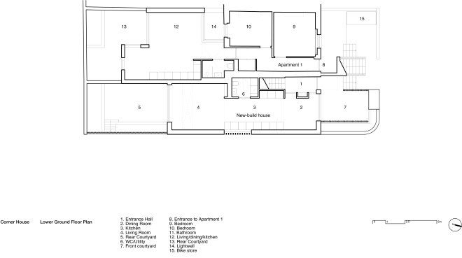 Corner House in Peckham | Mauerwerk | Wohnen/EFH | Baunetz_Wissen
