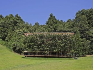 Gartenpavillon in Kurobe