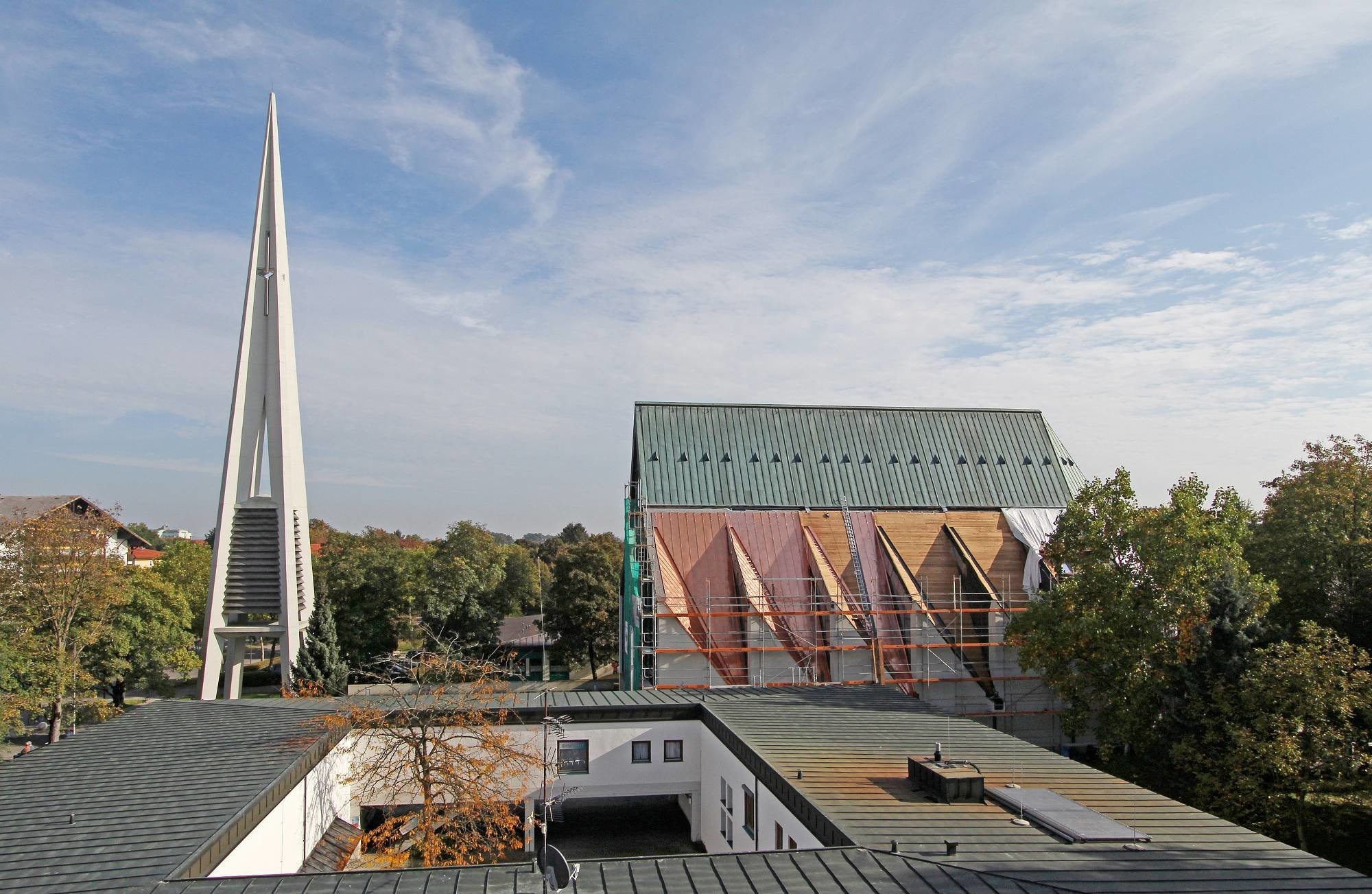 Die Kirche wurde 1967 erbaut.