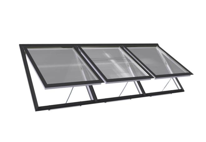 Mehrteilige Dachfensterelemente | Geneigtes Dach | News/Produkte