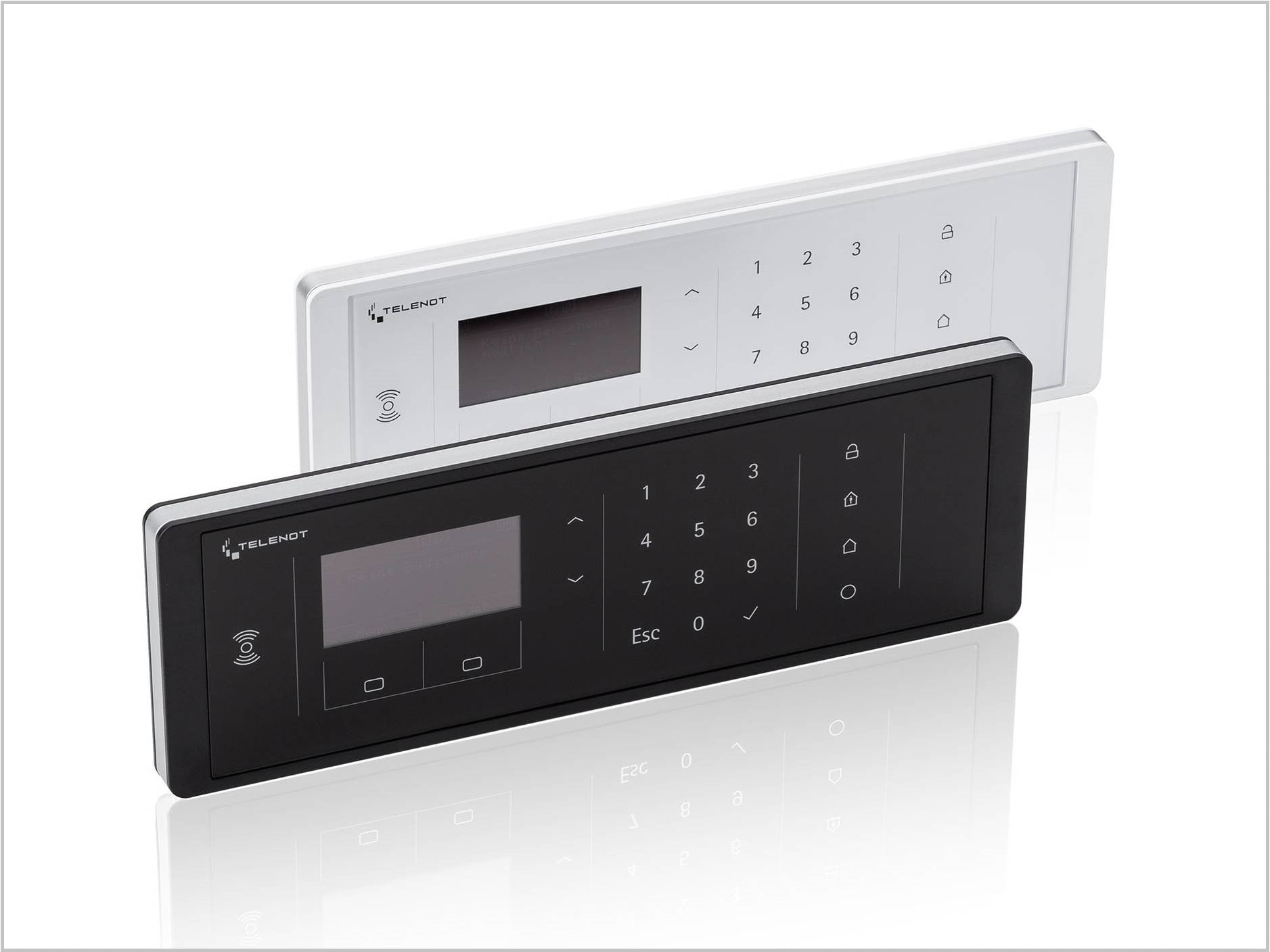 Mit dem Funkbedienteil FBT 250 bietet der auf elektronische Sicherheitstechnik und Alarmanlagen spezialisierte Hersteller Telenot ein Gerät, das viele Funktionen vereint: Sowohl das Regeln und Steuern von Smart-Home-Funktionen als auch das Steuern von Sicherheitsbereichen sind damit möglich. 