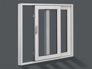 Der platzsparende Beschlag kombiniert die Vorzüge von Hebe-Schiebe-Systemen mit jenen von Parallel-Schiebe-Kipp-Elementen.