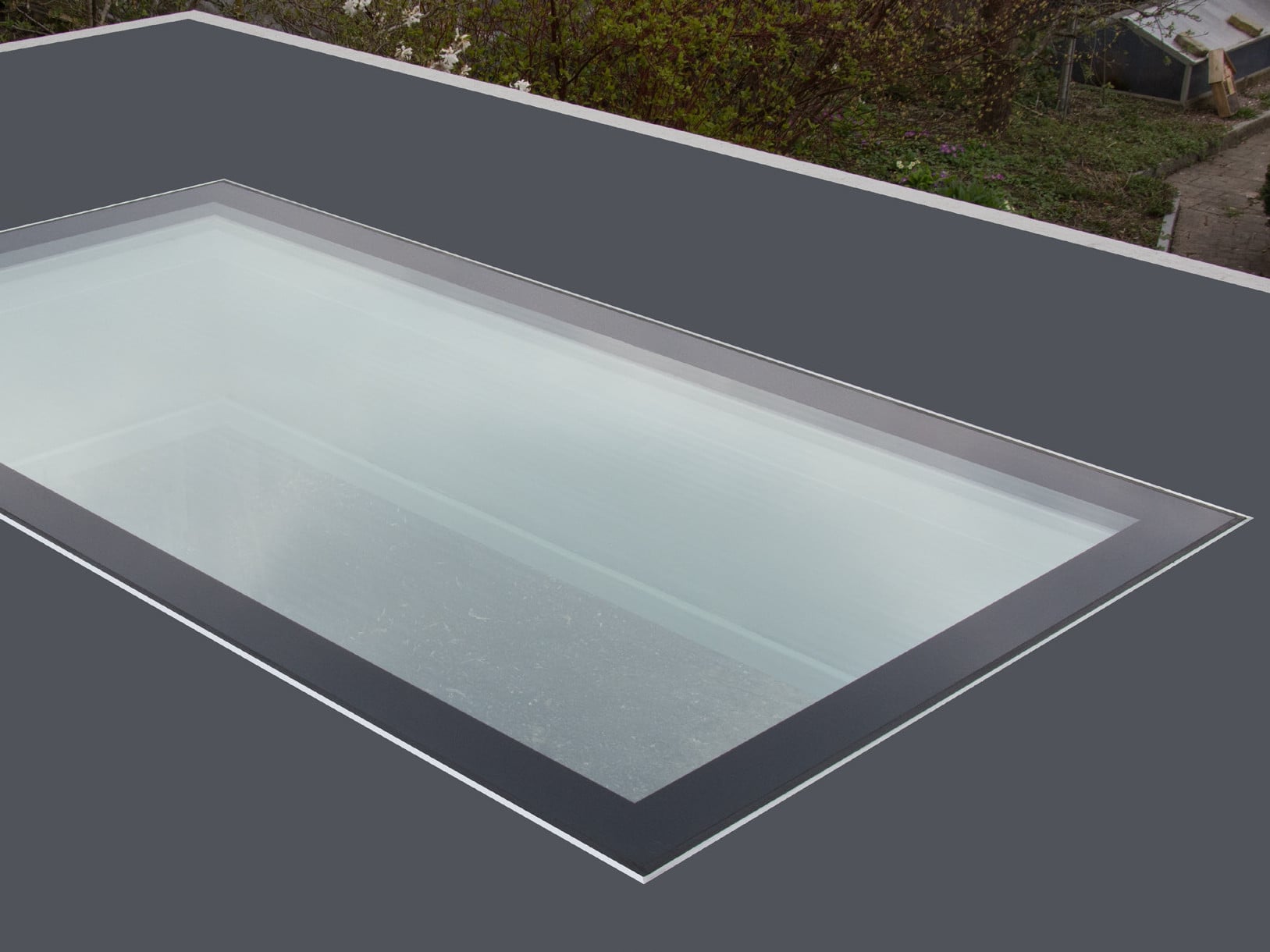 Der Glasboden WOG hat ein schlichtes Design.