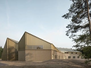 Besucherpavillon im De Hoge Veluwe Nationalpark