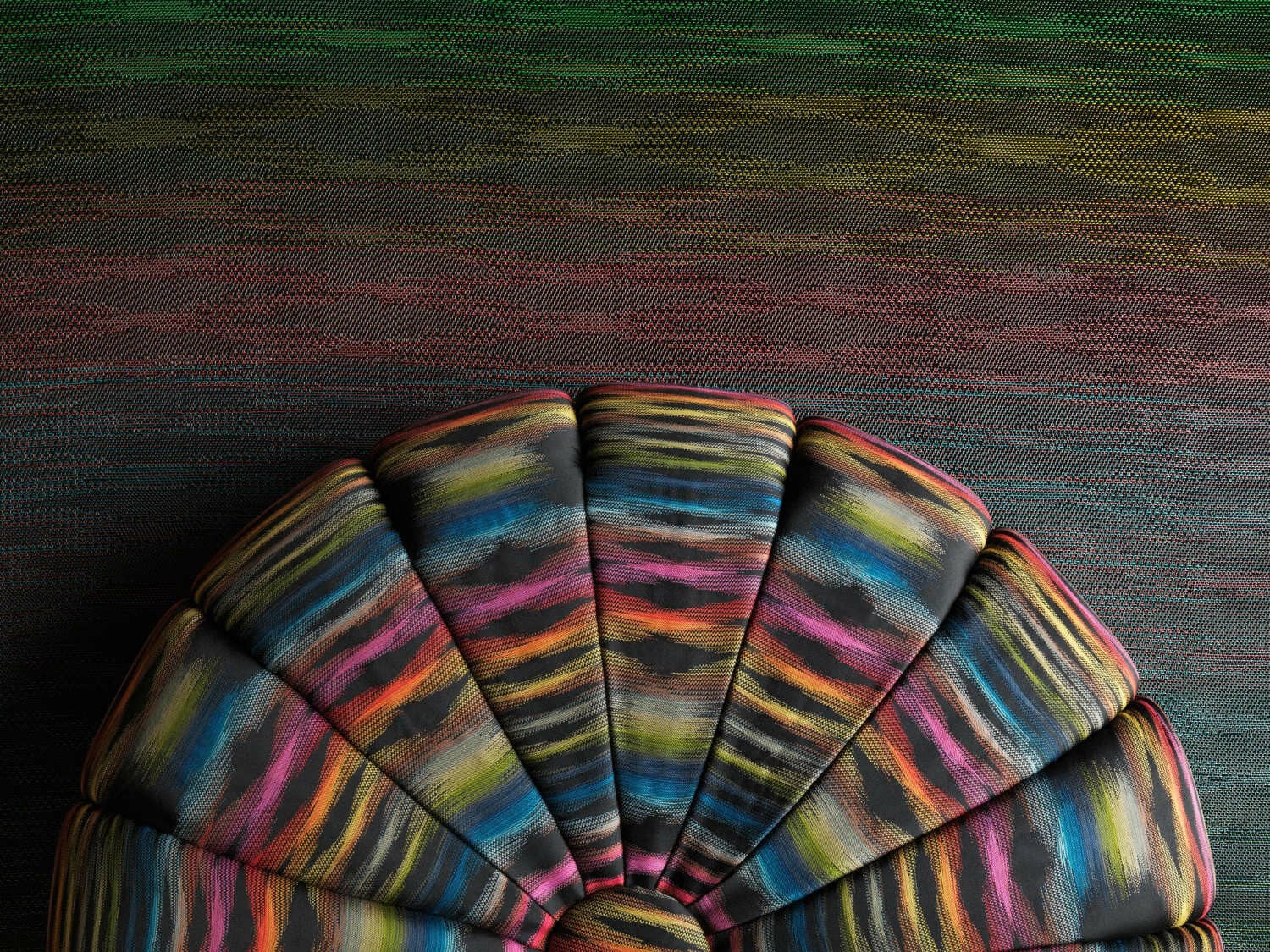 Alta moda: Bolon bringt Farben und Muster von Missoni auf den Boden.