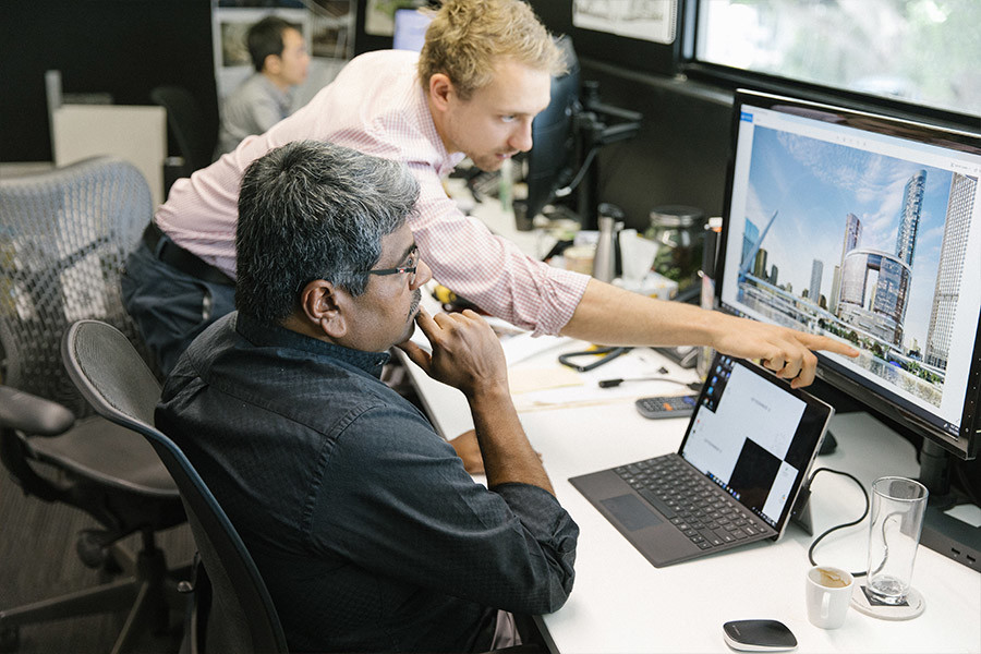Inzwischen setzen die Architekten von Cottee Parker auf einen digitalen Workflow mit Bluebeam Revu, um die Projektsicherheit zu verbessern.