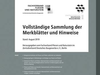 Merkblätter Fliesen Komplettpaket