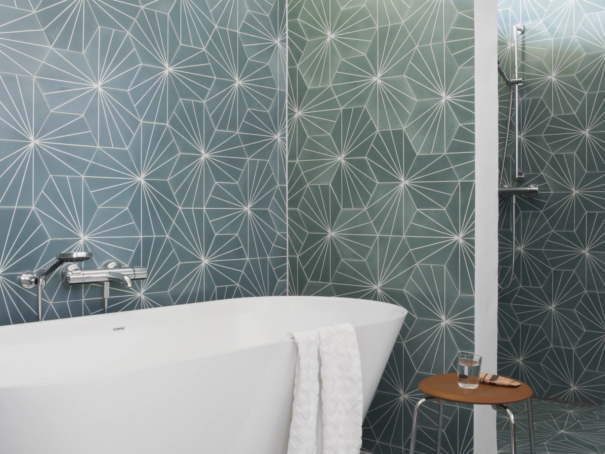 Die neue Zementfliesenkollektion des schwedischen Labels Marrakech Design wurde von dem Architektur- und Designbüro Claesson Koivisto Rune gestaltet.