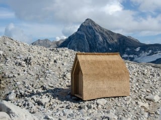 Das IBBTE Stuttgart erforscht, ob sich Reet als Baumaterial in alpinen Lagen eignet.