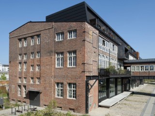 Die Architekten Eyrich Hertweck setzten sich für eine nachhaltige Sanierung der Glashütte Alt-Stralau mit ökologischen und recycelten Baumaterialien ein.