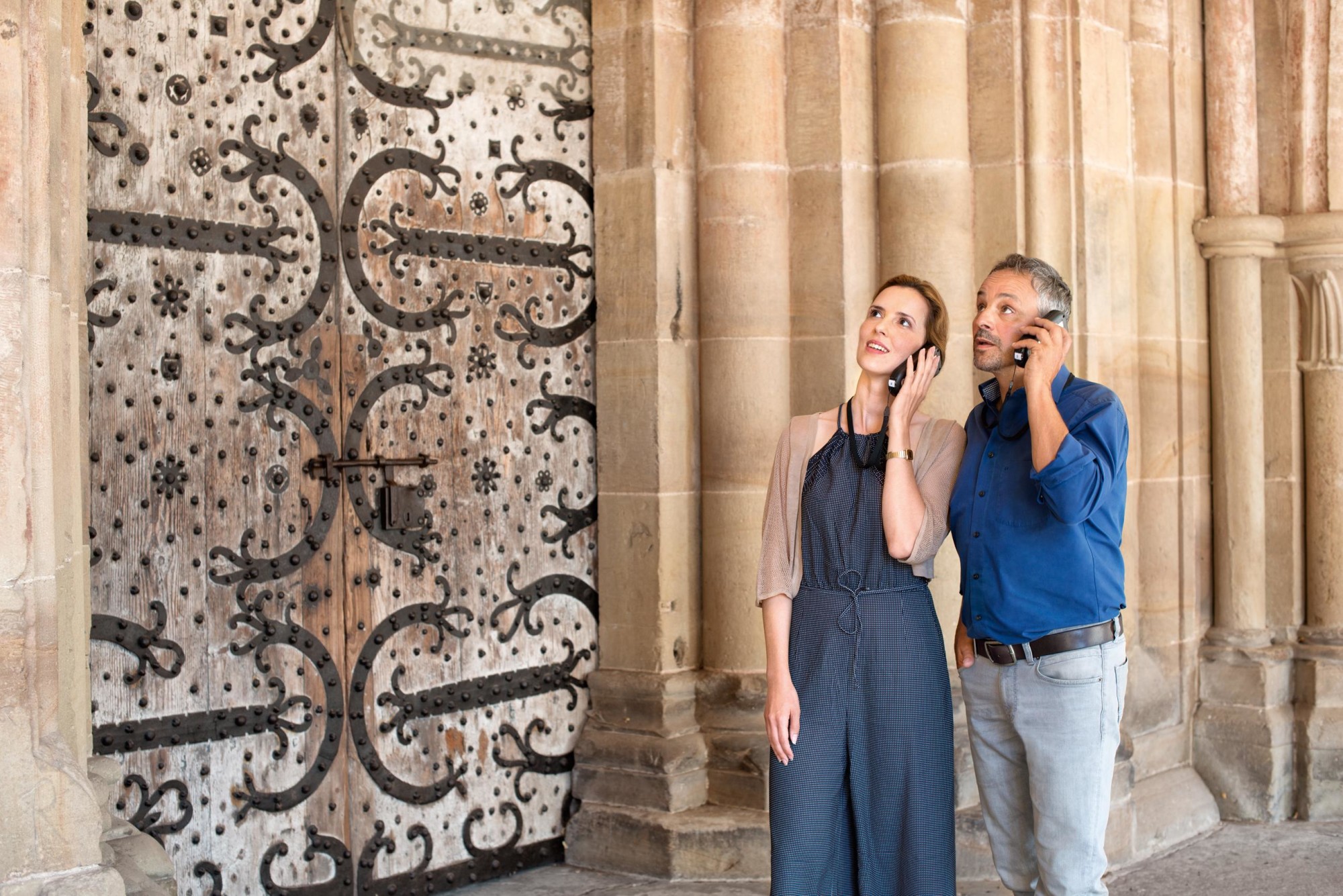 Im UNESCO-Weltkulturerbe Kloster Maulbronn, Baden-Württemberg, werden originale Türen aus dem Mittelalter sogar noch genutzt. 