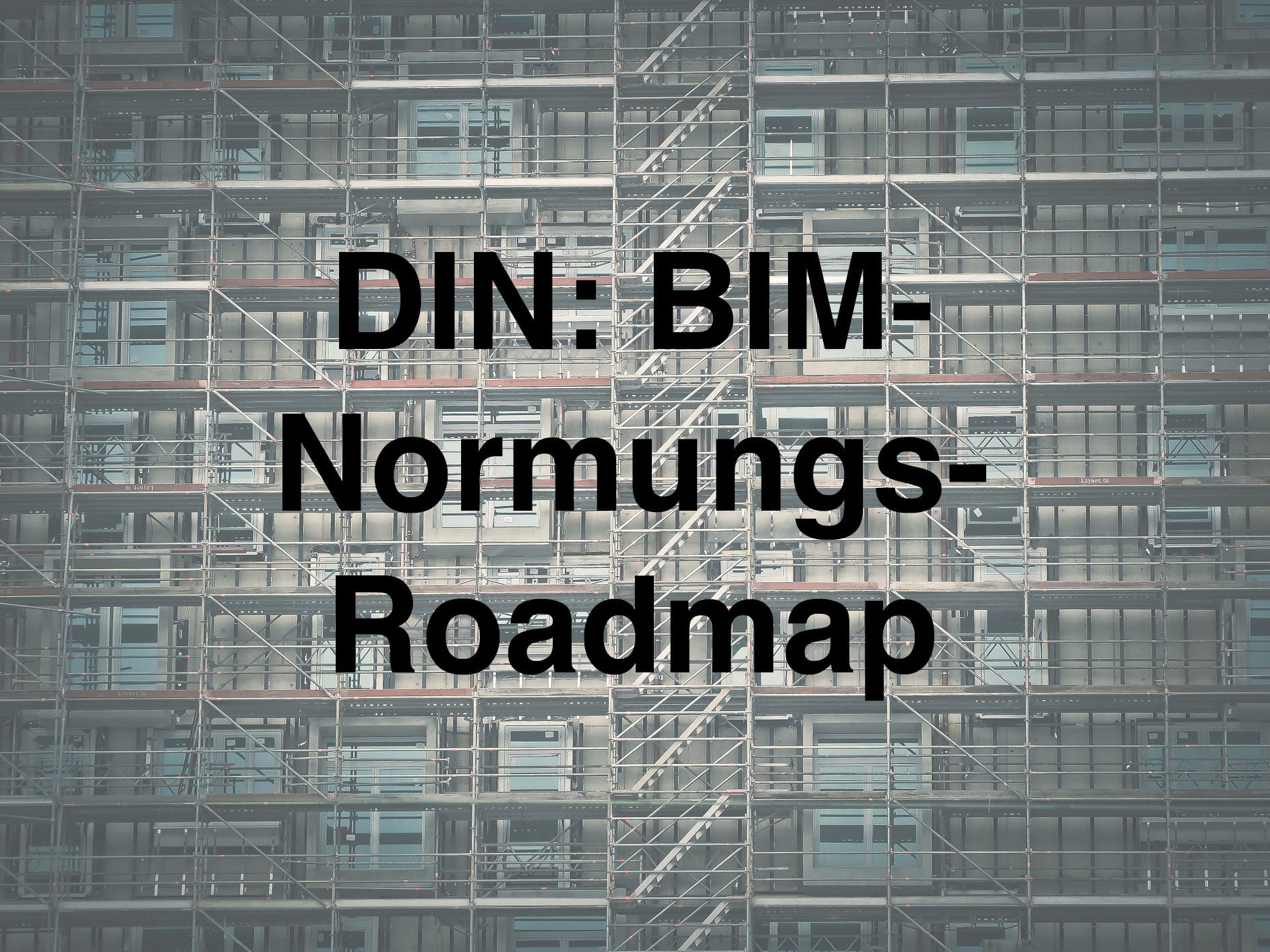 Das Deutsche Institut für Normung (DIN) erarbeitet im Auftrag des Bundesministeriums für Verkehr und digitale Infrastruktur (BMVI) eine Normungsroadmap BIM. Ihr Ziel: die Definition klarer und offener Schnittstellen über nationale, europäische und internationale Normen.