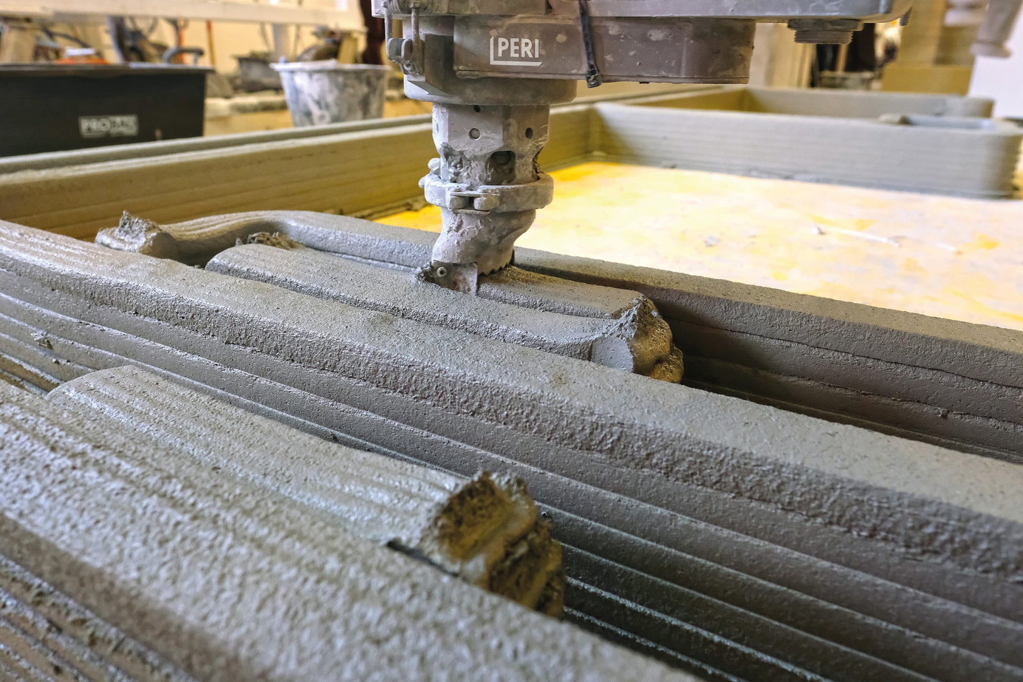 Die Möglichkeit, schalungsunabhängig in kurzer Zeit Sonderteile zu produzieren, wird in Zukunft verstärkt genutzt werden.