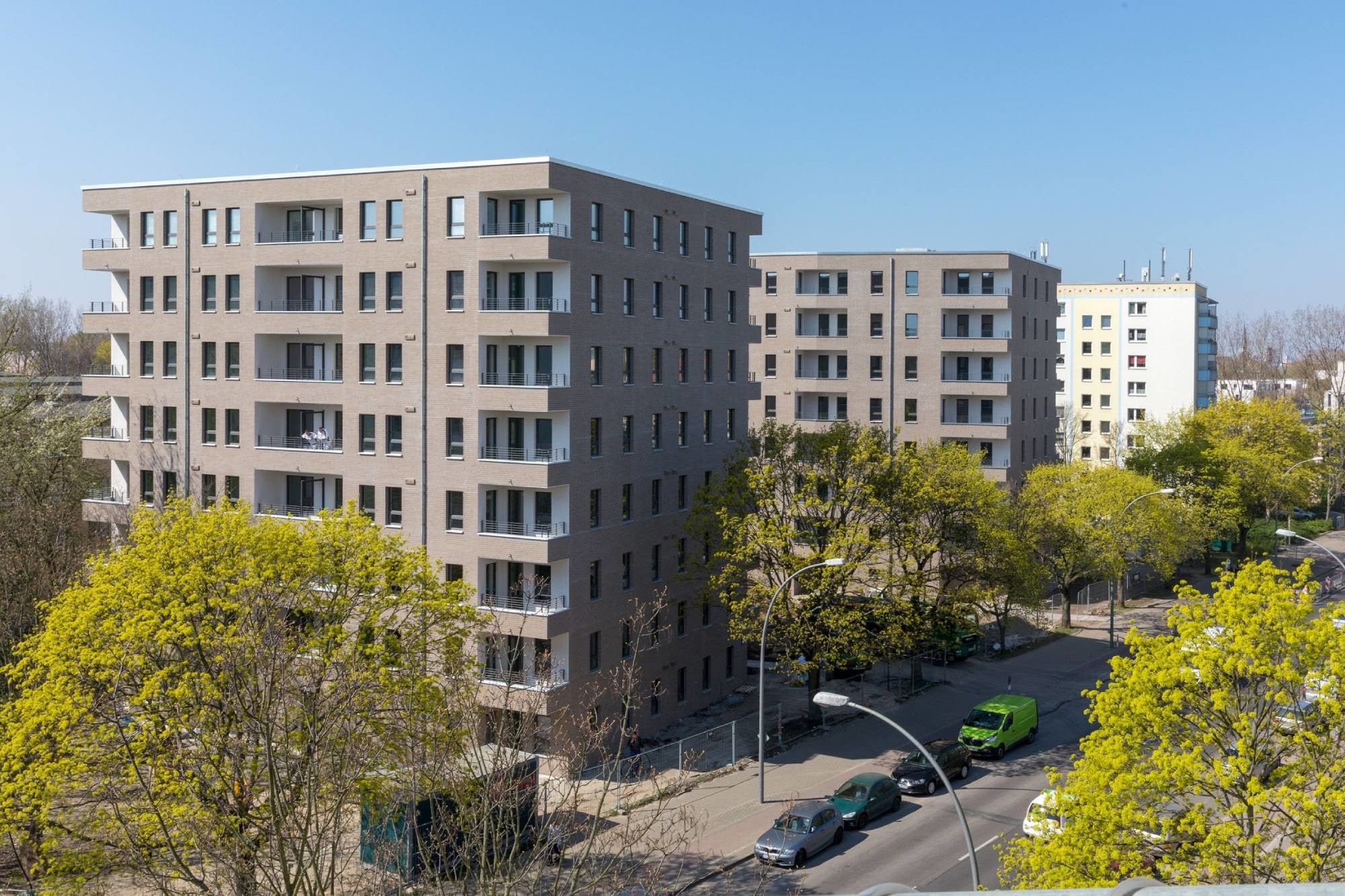 Einer von zwei Gewinnern in der Kategorie Wohnhäuser: Quartier Sewanstraße von der HOWOGE in Berlin