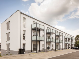 Mit den Mehrfamilienhäusern in Würselen soll auch dank effizienter Gebäudetechnik bezahlbarer Wohnraum für den durchschnittlichen Geldbeutel geschaffen werden.