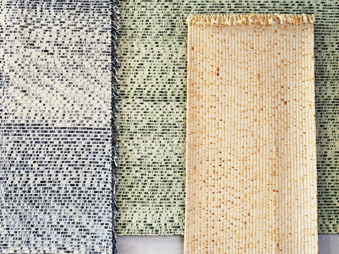Der in London ansässige Designer Philippe Malouin hat für das italienische Label cc-tapis die Teppichkollektion Lines entworfen.