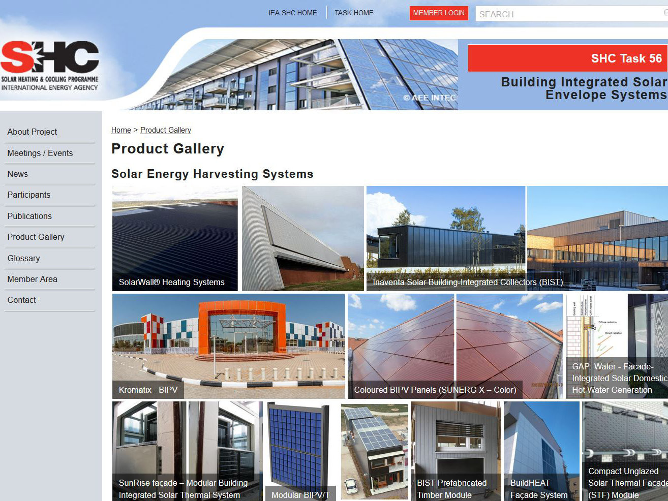 Die Online-Galerie für gebäudeintegrierte Solarprodukte analysiert die Stärken und Schwächen von 30 Systemen.