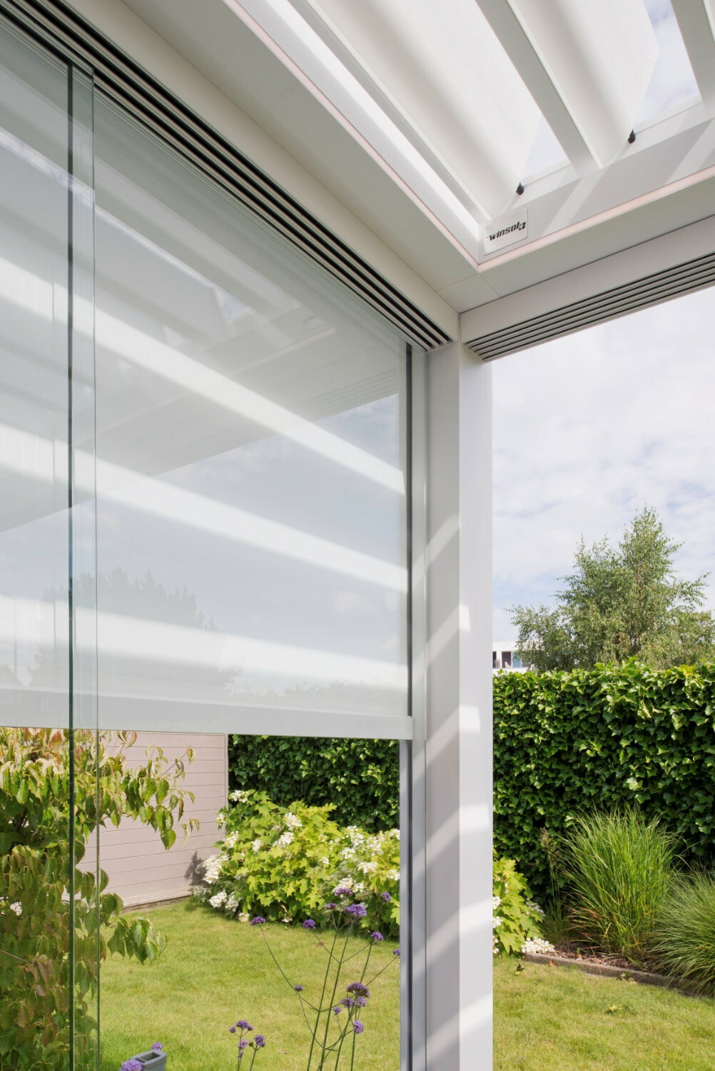 Modulares Sonnendach mit vielen Extras | Sonnenschutz | Produkte