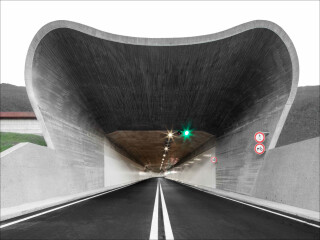 Südliches Portal zur Umgehungsstraße Brixen-Vahrn: Wer Richtung Brenner will, kann die Orte ab hier in Zukunft auf einer acht Kilometer langen Strecke umfahren.