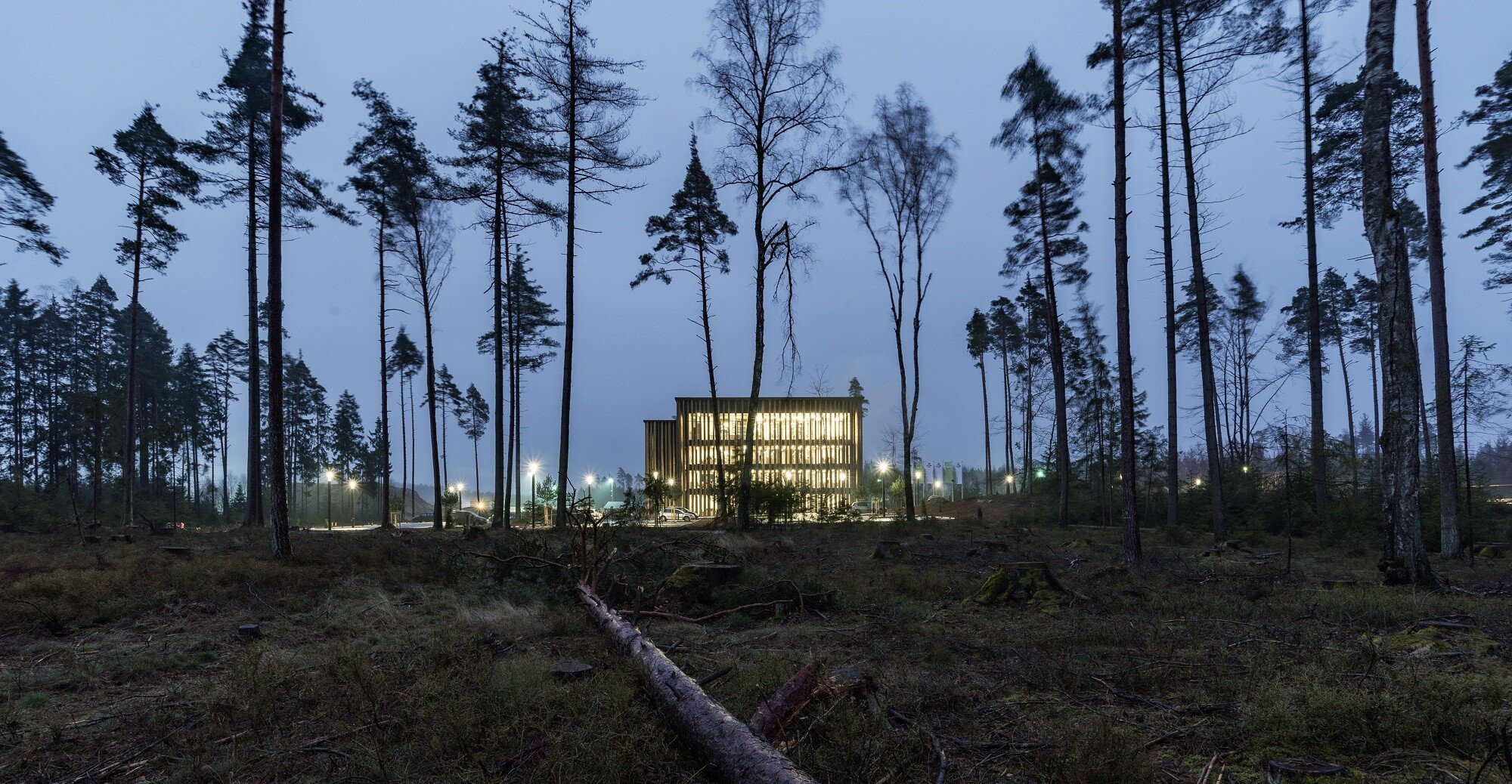 Buro Und Verwaltungsgebaude In Betzenmuhle Holz Buro Verwaltung Baunetz Wissen