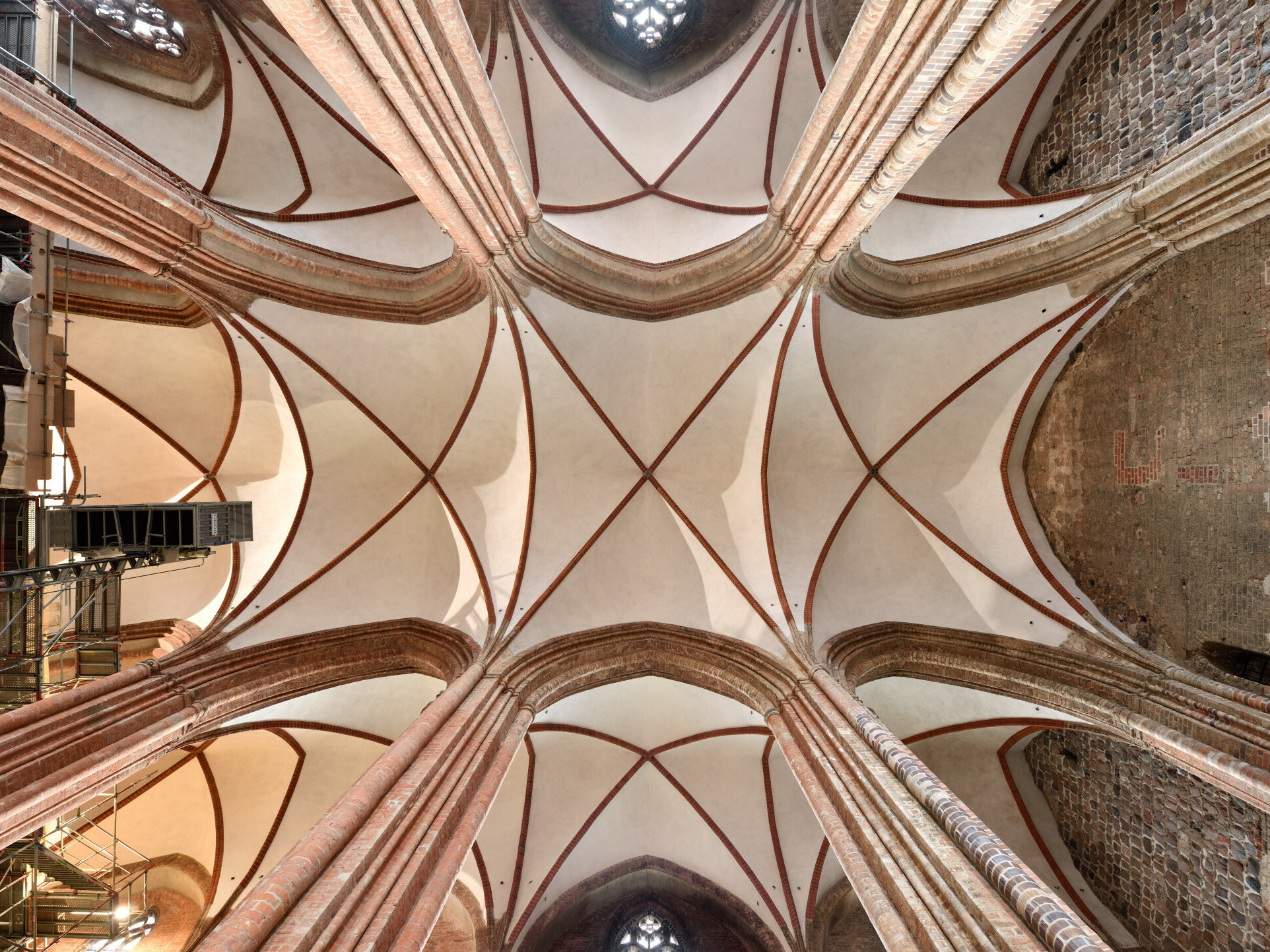 Krekeler Architekten planten das neue Gewölbe für die Marienkirche Prenzlau nach historischen Vorbildern.