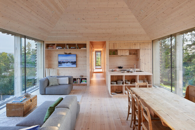 Ferienhaus Skigard Hytte in Kvitfjell | Holz | Wohnen | Baunetz_Wissen