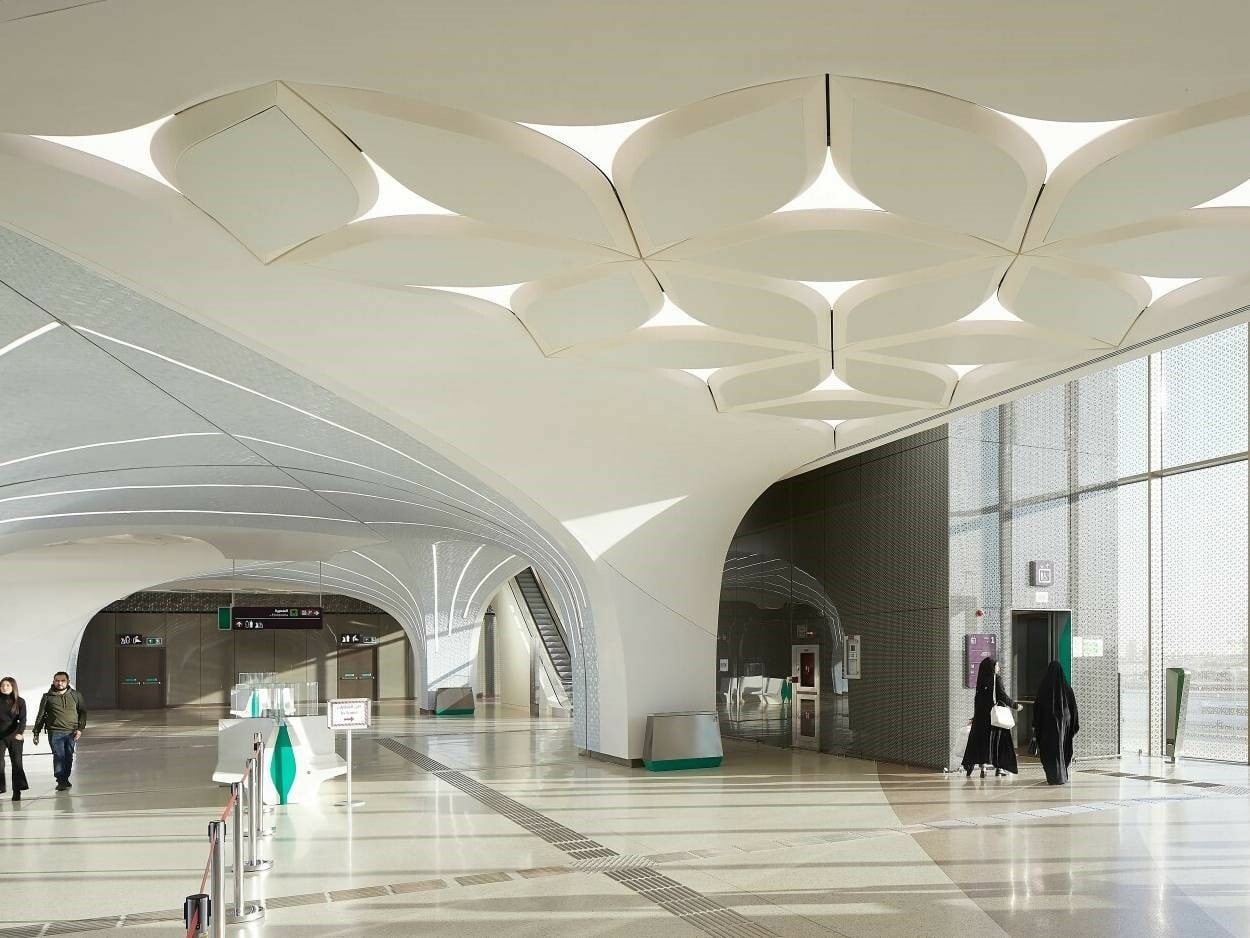 Im Rahmen eines umfangreichen Modernisierungsprogramms wurde ein neues U-Bahn-Netz in der katarischen Hauptstadt Doha entwickelt. 