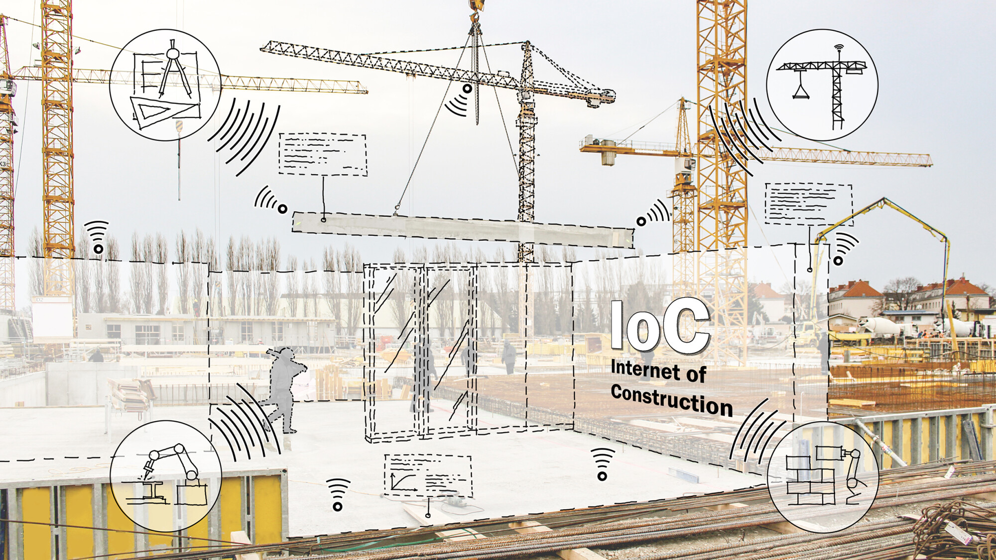 Vision des Forschungsprojektes „Internet of Construction”