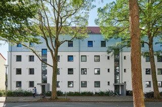 Bauen im Bestand mit Kalksandstein: Varwick Architekten planten in Münster die Aufstockung von vier Mehrfamilienhäusern.