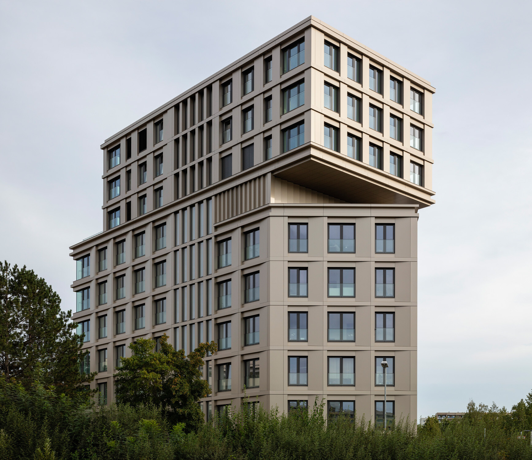 Die Planer verstehen das Gebäude als skulpturales Architekturobjekt.